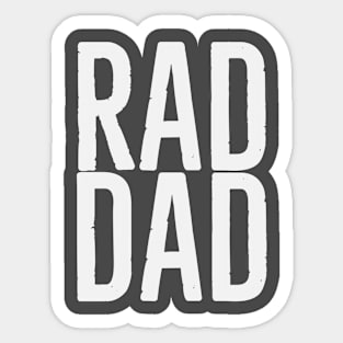 Rad dad Sticker